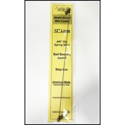 12" Spring Steel .045  Ball Bearing & Stay-Loc